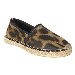 Respoke Women's Jamie Leopard Print Espadrille Flats - Brown
